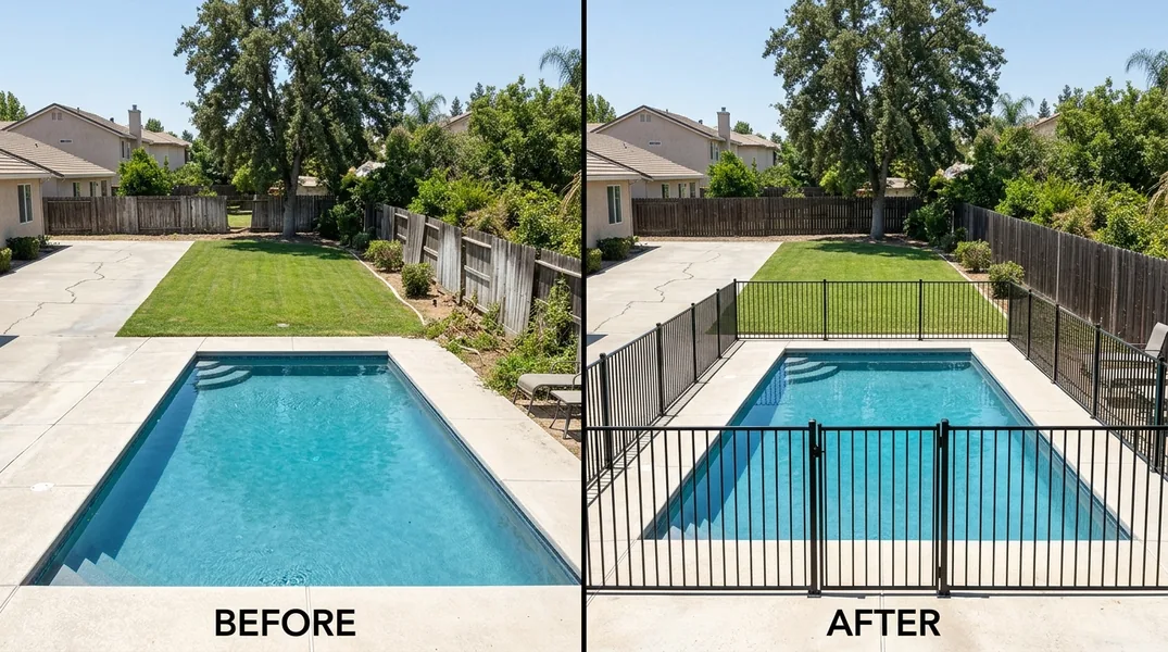Fence Choices for Sunnyside and Clovis Ranch-Style Homes