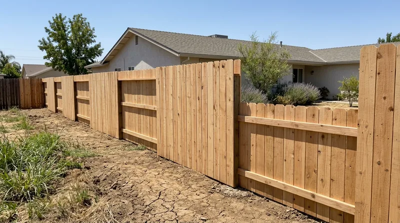 Wood & Privacy Fence Installation Fresno