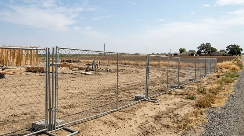 Commercial & Temporary Fencing Fresno