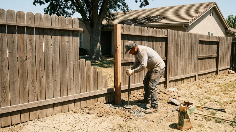 Fence Repair Fresno