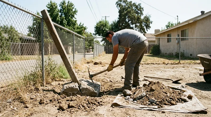 Fence Post Repair & Replacement Fresno